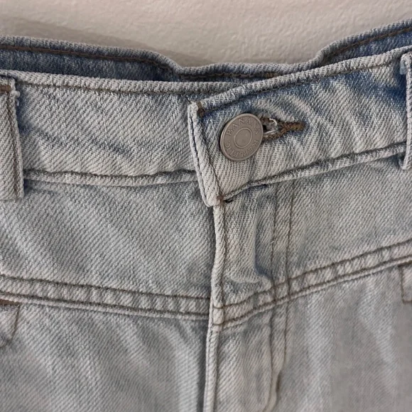 Banana Republic wide leg light blue jean - Picture 2 of 4